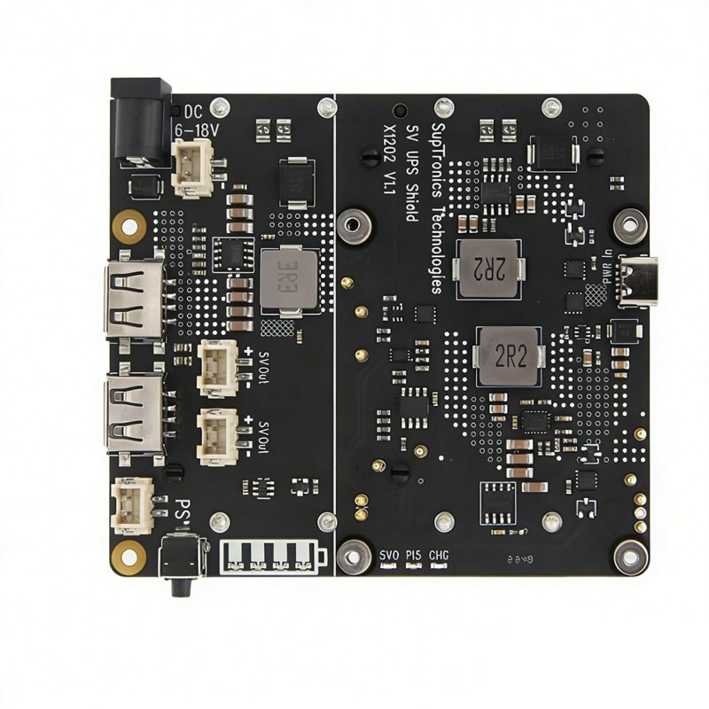 Raspberry Pi Uninterrupted Power Supply Ups 18650 - A85P X1202 UPS 보드, 4개의 18650